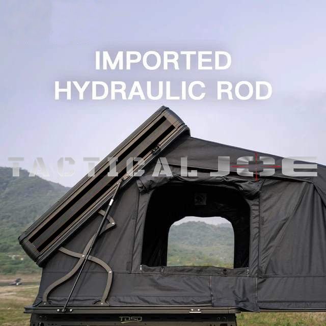 Xscamper OEM 4X4 Aluminium SUV Roof Top Tent Hard Shell Tent For Camping Car Roof Tent With Window On Back Camping Tent