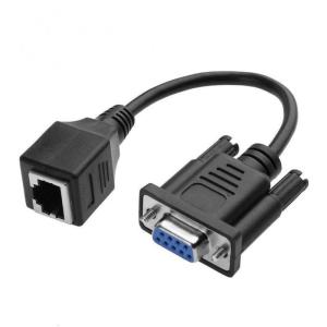 Linh hoạt và thuận tiện DB9 để RJ45 Cáp nối cho giao thức chuyển đổi DB9 nữ để RJ45 nữ Extender