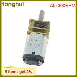 fanghui Micro N20 Gear Motor Slow Speed Metal Gearbox Reducer Electric Motor DIY Toy
