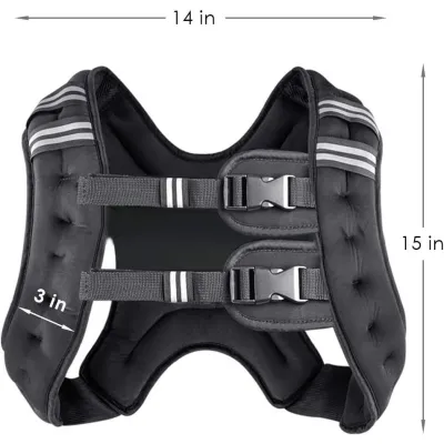 COD Weight Vest 6 10 16 20Lbs Weight Vest for Men Women Body Weight Vests Adjustable for Running Training