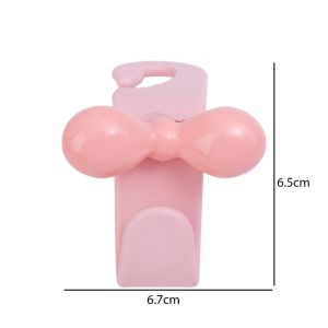 2ชิ้นตะขอโบว์เก้าอี้หลังรถ DIY อเนกประสงค์กระเป๋าที่นั่งด้านหลังแขวนเก็บของตะขอภายในรถยูนิเวอร์ซัลอุปกรณ์เสริม