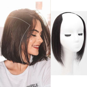 ชุดสีฟ้าม่านูเพื่อชิ้น 20/25/30/35 สม. วิกผมชิ้นเดียวผม Padding ผมที่มองไม่เห็นหัวผมต่อผม Padding สองด้านหนาปูด้วย U-รูปตัว V หรือสูงชิ้น