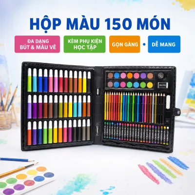 Hộp Màu 150 Món Cho Bé Hàng Đẹp