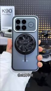 ≮1004≯Suitable for POCO F9 Ultra 5G POCO F9 Pro 5G F 9 Ultra 5G F9Ultra 5G F9Pro 5G metal aluminum spring buckle phone case PC frosted back magnetic cover case Shockproof Casing