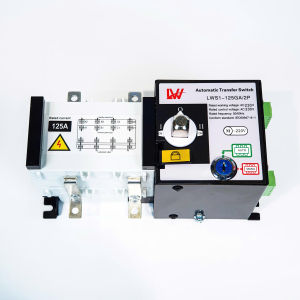 Bộ chuyển nguồn tự động  ATS khối LWS1 125A 1 pha 2P 220V và 4P 380V