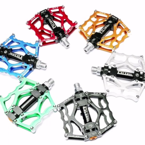 2pack Durability Bearing Nonslip Pedals Professional Road Bike Pedals for Mountain and Road Cycling