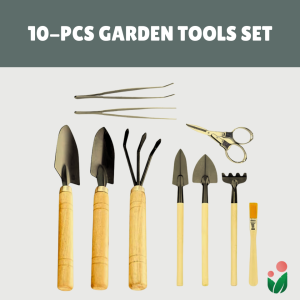 10-pcs Home Gardening Tools Set
