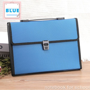 A4 Expanding File Folder Bag 13 Pockets Envelope Document Storage Holder With Handle Filling Case Stationery