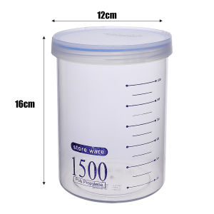 YESPERY ภาชนะบรรจุอาหารที่ปิดสนิทความจุมากกล่องใส่ของแบบใสกันความชื้นมีขนาดเครื่องเทศโถปิดผนึกของว่างชั้นวางของในครัวบ้าน