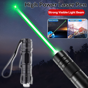 High Power Long Range Laser Pointer Teaching Portable Laser Pen For Teacher Durable Cat Teaser Laser Pen