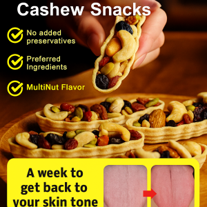 Nutcracker Multi-nut Flavor Cashew Snacks Handmade Preferred Crackers Boat Healthy Without Additives