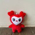 NGDUNKEN Cartoon Kids Toy Momo Lovely Plush Toy Key Chain Bag Pendant Key Ring Ornament Star Plush Dolls Doll Keychain Pendant TWICE Momo Keychain Stuffed Toys. 