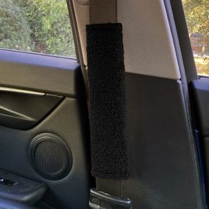 Cover Seatbelt Mobil Sabuk Pengaman Cover Safety Belt Pad Bahan Bulu Premium Non Slip Universal