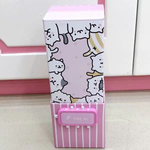 Hộp bút tích hợp hộp đựng văn phòng phẩm carton 2 lớp kèm gương