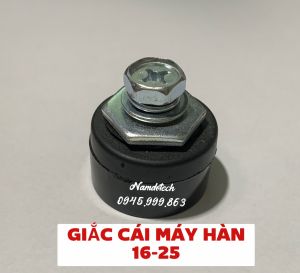 GIẮC NỐI NHANH MÁY HÀN CỐT CÁI GIẮC MÁY HÀN REN CÀI (LẮP VÀO MÁY HÀN)