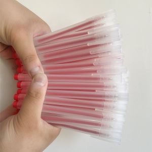 Set 50 Cây Bút Basic Kiểu Hàn Mực Gel Nhanh Khô Mực Đen / Xanh / Đỏ Ngòi Kim 0.5mm - Bút Viết Mực Nước Học Sinh