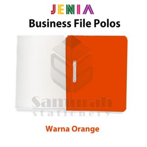 Map Business File Polos Folio Jenia ( 1 pak ) isi 12 Pcs / Map Bisnis File Acco Plastik F4 12 Pilihan Warna