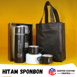 Paket Hampers Tumbler Sultan Custom Desain Kado Hadiah Free Grafir Nama dan Logo