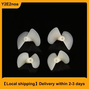 【Local shipping】 1Pairs D22mm 26mm CW CCW Electric Nylon Prop Screw DIY White Two Leaf Propellers For Rc Boats Models 2mm Shaft