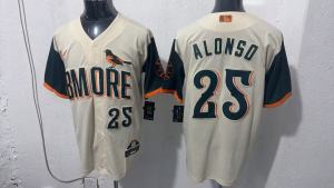 In stock 2026 new MLB Baltimore Orioles embroidered baseball jersey 35 # RUTSCMHAN jersey outer layer