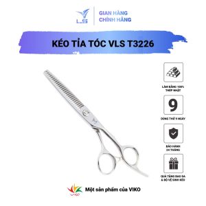Kéo tỉa tóc VLS quai offset vênh đỡ ngón cố định T3226