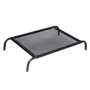 Lovinland Pet Elevated Cooling Dog Bed for Large Dogs Portable Indoor & Outdoor Raised Pet Dog Cat Cot Durable Summer Frame with Breathable Mesh