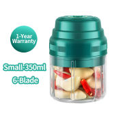 Electric Garlic Chopper Mini Portable Veggie Chopper Garlic Grinder Masher Onion Chopper Blender to Vegetable Wireless Food Processor for