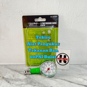 Pengukur Tekanan Angin Ban / Alat Ukur Tekanan Angin Ban Tire Pressure Gauge 60 PSI/TEKIRO AU-TG1670