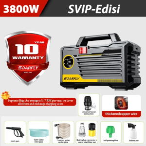 SOARFLY 4800W Water Jet Car High Pressure Cleaner High Pressure Portable Water Jet Wash Machine 220V