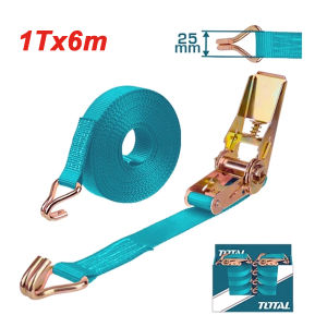Dây đai móc J TOTAL rộng 25mm - 50mm tải trọng 1 - 3 tấn chất liệu polyester bảo vệ dụng cụ cảo chằng hàng - Thinksafe