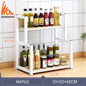 Spice Rack Organizer Kitchen Storage Rack Rak Rempah Kitchen Organizer Rak Dapur Seasoning Rack Condiment Rack Kitchen Shelf rak botol
