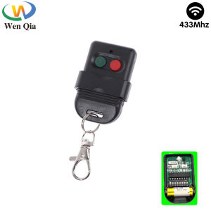 WenQia 1/2/4 pcs Auto Gate Remote Control 433MHz SMC 5326 8 Digits Duplicator Wireless Controller (Battery Include)