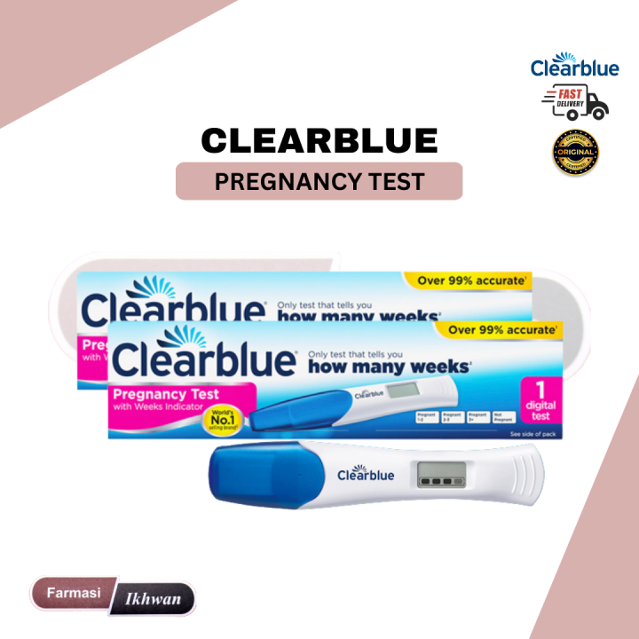 Clearblue Digital Pregnancy Test With Weeks Indicator Lazada