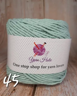 100g Cotton Macrame Cord Twisted Yarn 2mm Thickness Crochet Knitting Thread Bag DIY (MIN 2 PCS)