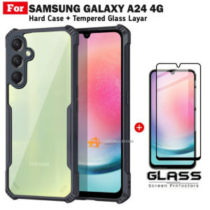 Case Samsung A24 4G LTE Hard Case Anti Licin Free Screen Guard