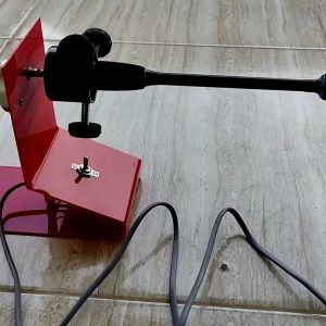 Rod dryer 5 RPM. Pemutar/pengering joran pancing. bahan acrilic 3 mm