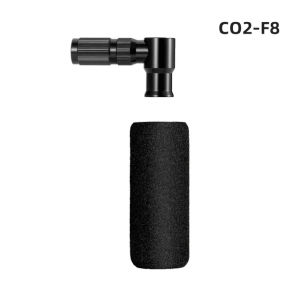 【CO2 Not Included】ROCKBROS CO2 Bike Pump Schrader Presta Adapter Bike Inflator Aluminum Tire Tube Mini size MTB Pumps CO2 Cartridge Bike Accessories