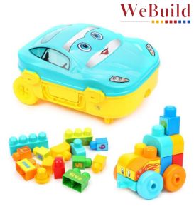 Mega Size Blocks 36pcs with travel case Super Mega Builder Big Building Blocks Baby Kids Developmental Toy Brick Permainan Webuild