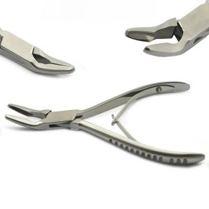 (In stock) Planting Tools Bone Biting Forceps Straight and Curved High Hardness Surgical Instruments and Materials Best Tools