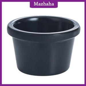Mazhaha Sauce Bowl Gravy Boats Round Glossy Melamine 6cm 50ml Black Mini Dipping Cup American Tableware for Cafe