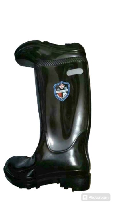 Ủng Đen Đi Mưa Lao Động ủng Cao Su Chống Trơn Trượt Chống Nước Nội Địa ...