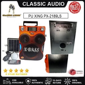 CLASSIC AUDIO PU XING PX-2189LS AM/FM/SW 1-2 BAND RADIO WITH USB/SD/TF MP3 MUSIC PLAYER (ORIGINAL)