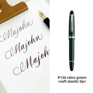 MAJOHN Flower body English soft elastic calligraphy point tip P136 138 139 pen copperplate ES ER