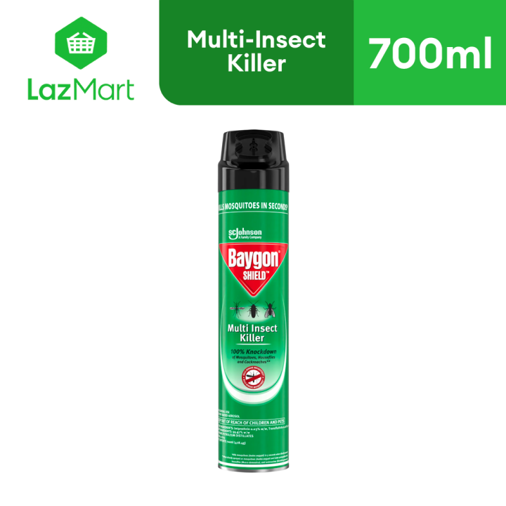 Baygon Shield Multi-Insect Killer 700ml | Lazada Philippines