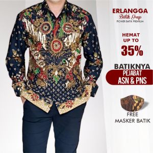 Kemeja Batik Hitam Pria Terbaru 2022: Baju Batik Hitam Pria Kondangan & Pesta