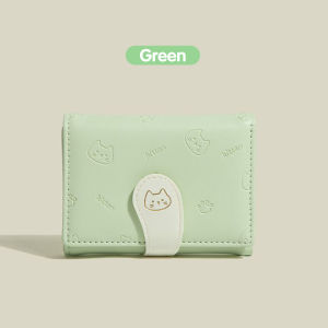 DreamBaby Mini Dompet Wanita Lipat Material PU Koin Purse Korean Style