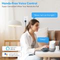 Zwave Smart Plug 800 Series Zwave Outlet Built-in Repeater Range Extender,Zwave Plug Work with SmartThings, Wink, Alexa, Assistant, Z-Wave Hub Required, FCC and ETL Listed, 1875W. 