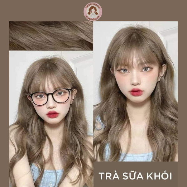 Thuốc Nhuộm Tóc Trà Sữa Khói Nhuộm Tại Nhà ( TẶNG OXI DƯỠNG + GĂNG TAY ...