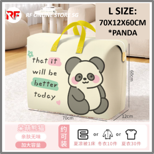 Heavy Duty Moving Bag Large Capacity Blankets Clothes Quilt Storage Bag Durable Tote with Handle For Closet Organiser Travel Bag