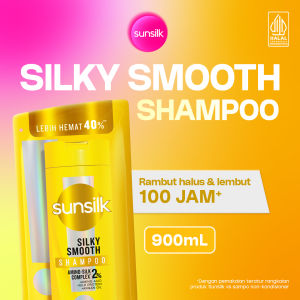 Sunsilk Shampoo Silky Smooth Refill Pouch 900ml